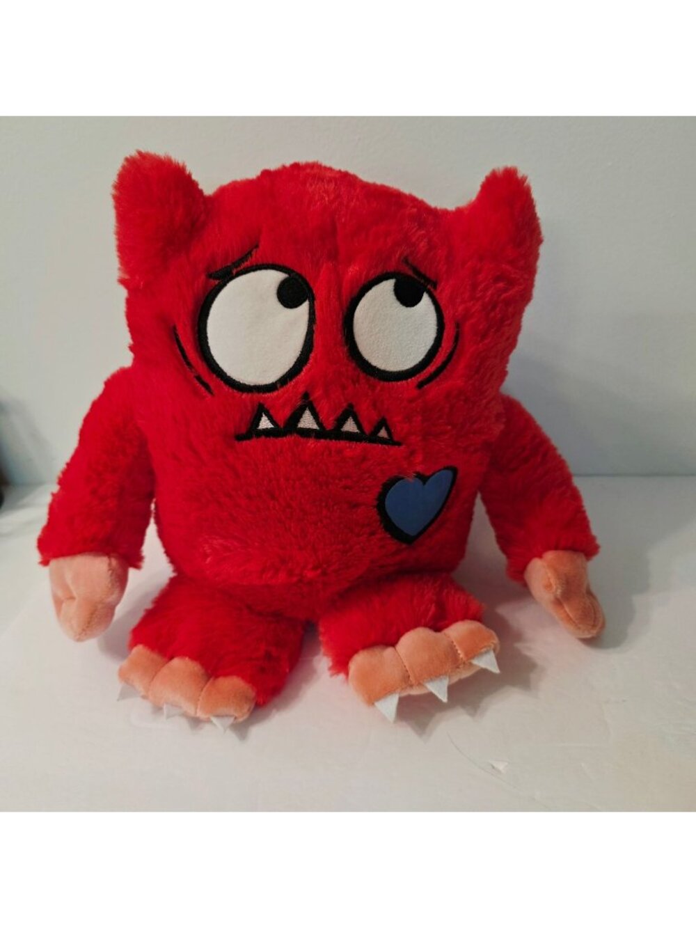 Kohl's Cares Love Monster Plush Stuffed Toy Red Valentine Rachel Bright